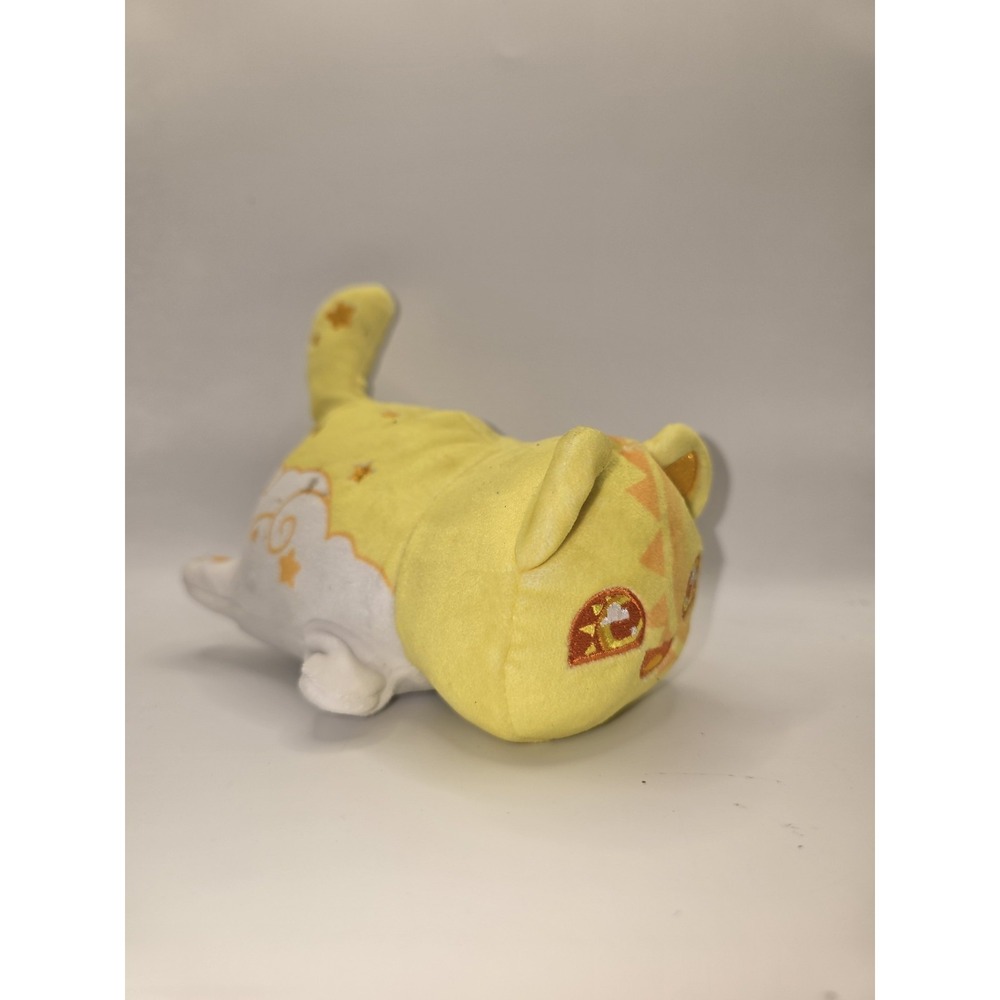 Aphmau MeeMeows Celestial Sun Cat Plush Animal Yellow Cute Cuddle Kitty Toy 6"